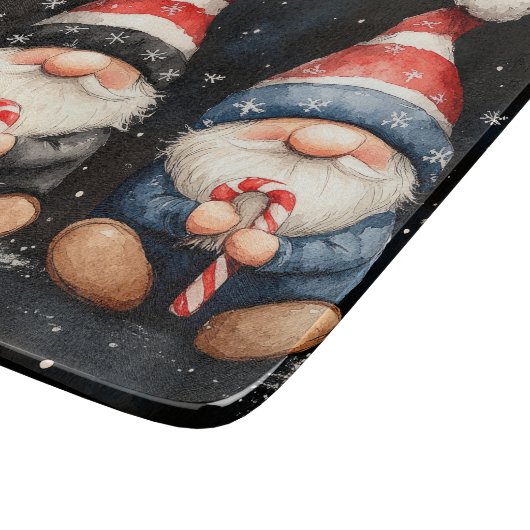 Cute Gnome kerst Snijplank (Hoek)