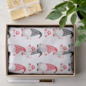 Cute Gnome kerst Tissuepapier (Geschenk)