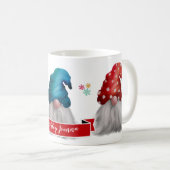 Cute Gnome kerstcadeau-Mok voor koffie Koffiemok (Voorkant rechts)