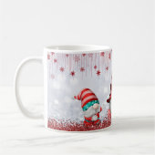 Cute Gnome kerstcadeau-Mok voor koffie Koffiemok (Links)