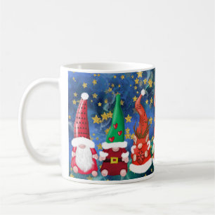 Cute Gnome kerstkoffie-Mok Koffiemok