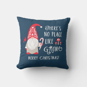 Cute Gnome Kerstmis Sierkussen