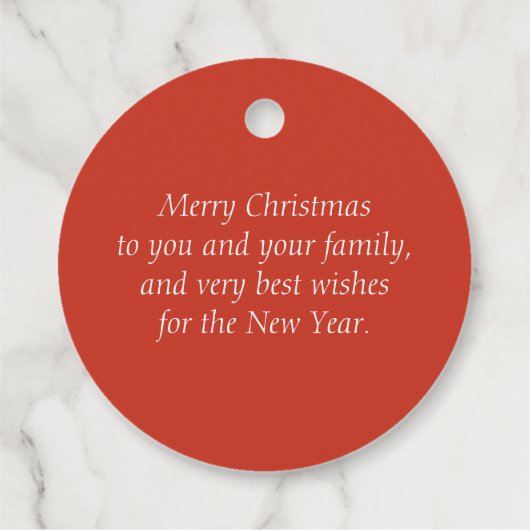 Cute Gnome kerstverlichting - Aangepaste cadeautje Bedankjes Labels (Achterkant)