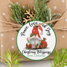 Cute Gnome kerstverlichting - Aangepaste cadeautje