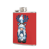 Cute Gnome Reindeer Kerstmis Stocking Stuffer Heupfles (Links)