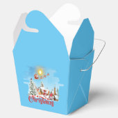 Cute Gnome, Snowman Celebring Kerstfeestdag Bedankdoosjes (Geopend)