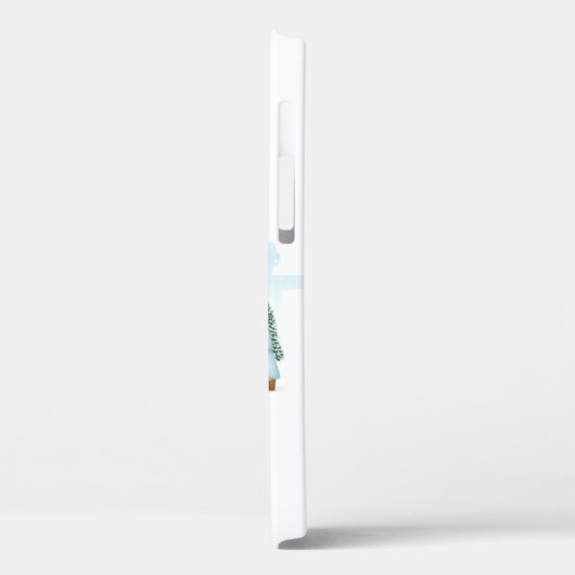 Cute Gnome, Snowman Celebring Kerstfeestdag Case-Mate iPhone Case (Achterkant / Links)