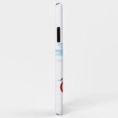 Cute Gnome, Snowman Celebring Kerstfeestdag Case-Mate iPhone Case (Achterkant/rechts)