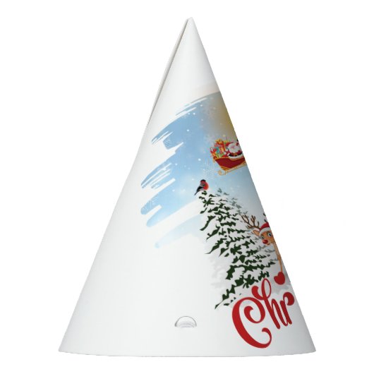 Cute Gnome, Snowman Celebring Kerstfeestdag Feesthoedjes (Links)