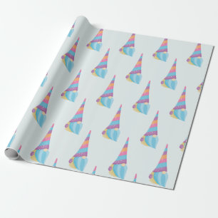 Cute Gnome Unicorn Magical Colorful Cadeaupapier