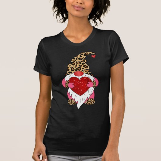 Cute Gnome Valentijn Women's shirt (Voorkant)