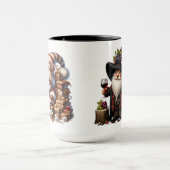 Cute GnomeI Presents And Grapes Mok (Midden)