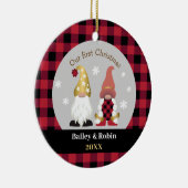 Cute Gnomen, onze eerste kerstbuffels met Pset Cer Keramisch Ornament (Rechts)