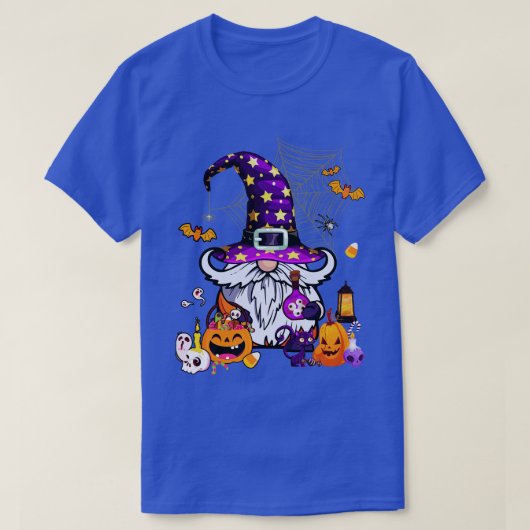Cute Gnomes Happy Halloween Herfst Candy Corn Pump T-shirt (Design voorkant)