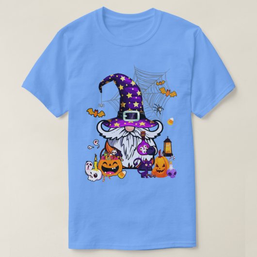 Cute Gnomes Happy Halloween Herfst Candy Corn Pump T-shirt (Design voorkant)