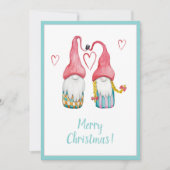 Cute Gnomes in Love Merry Kerstmis (Voorkant)
