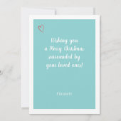 Cute Gnomes in Love Merry Kerstmis (Achterkant)