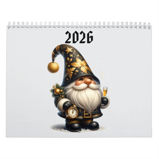 cute gnomes  kalender (Hoes)