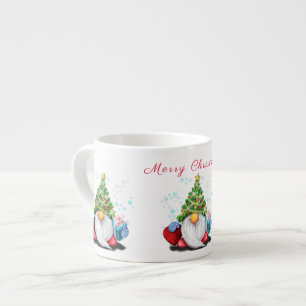 Cute Gnomes Kerst Espressiekop Espresso Kop