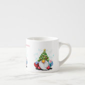 Cute Gnomes Kerst Espressiekop Espresso Kop (Rechts)