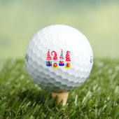 Cute Gnomes Love Golfballen (Insitu Shirt)