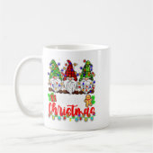 Cute Gnomes Merry Christmas Light Family Gnome Xma Koffiemok (Links)