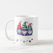 Cute Gnomes Merry Christmas Light Family Gnome Xma Koffiemok (Links)