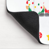 Cute Gnomes Merry Christmas Light Family Gnome Xma Muismat (Hoek)