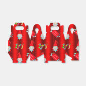 Cute Gnomes Red Kerstmis Bedankdoosjes (Uitgevouwen)