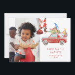 Cute Gnomes & Santa | Vakantieknopkaart<br><div class="desc">Merry gnomes zijn de sterren van dit vakantiesthema! Een leuk modern kerstthema dat iedereen zeker zal laten glimlachen. Feestdagen zijn een belangrijk onderdeel van elke cultuur. Als het seizoen aankomt, gaat het om het maken van nieuwe herinneringen en het plezier hebben met familie en vrienden. Waarom niet deze speciale tijd...</div>