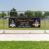 Cute Gnomes Trunk of Treat Banner (Insitu)