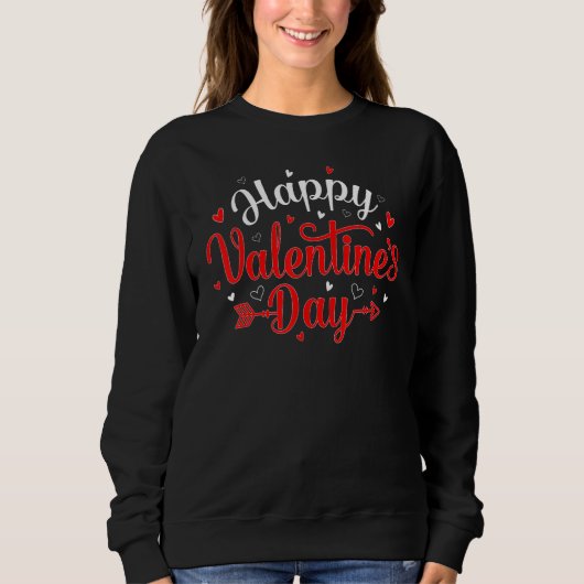 Cute Gnomes Valentines Love Leopard Plaid Couple M Trui (Voorkant)