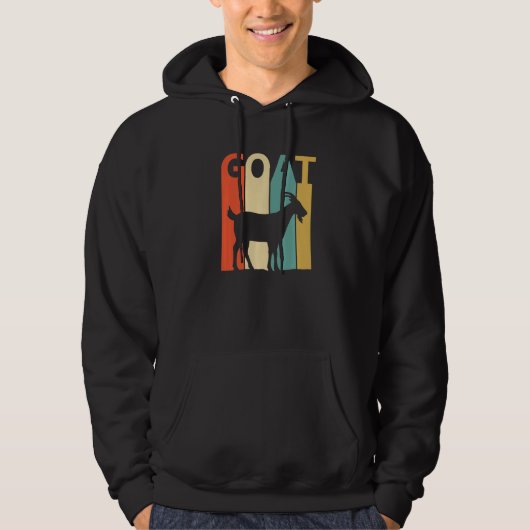 Cute Goat Animal Hoodie (Voorkant)