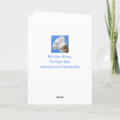 Cute Goat Best Friend Birthday Kaart (Achterkant)