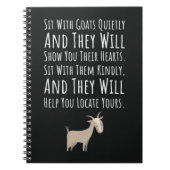 Cute Goat Farmer Gifts Animal Farming Pet Owner Notitieboek (Voorkant)