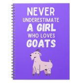 Cute Goat Gifts For Girls For Kids Children Lover Notitieboek (Voorkant)