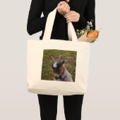 Cute Goat. Grote Tote Bag (Voorkant (product))