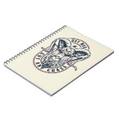 Cute Goat Notebook Pet Animal Farm Wildlife Notitieboek (Linkerzijde)