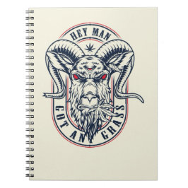 Cute Goat Notebook Pet Animal Farm Wildlife Notitieboek