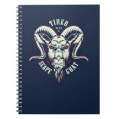 Cute Goat Notebook Pet Animal Kids Livestock Notitieboek (Voorkant)