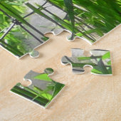 Cute Goat Peking uit Fence Legpuzzel (Zijkant)