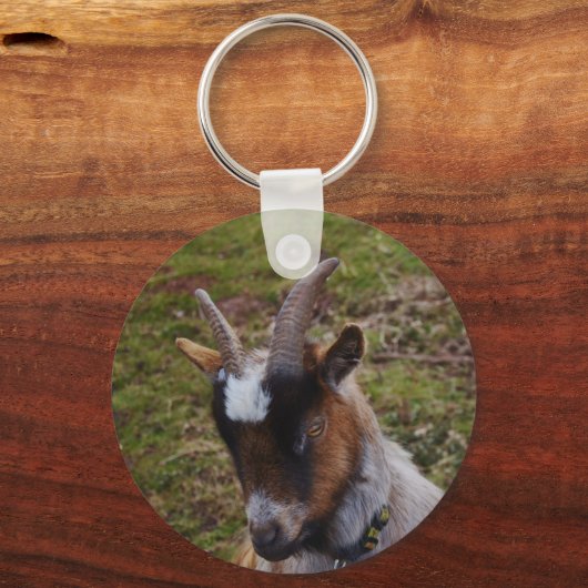 Cute Goat. Sleutelhanger (Voorkant)