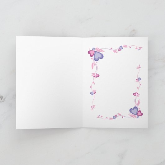 Cute Goat Valentijn Kaart (Binnen)