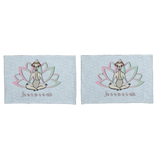 CUTE GOAT YOGA | Namaste GetYerGoat™ Kussensloop (Voorkant-Set)