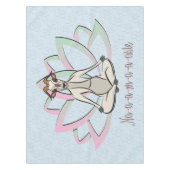 CUTE GOAT YOGA | Namaste GetYerGoat™ Tafelkleed (Voorkant)