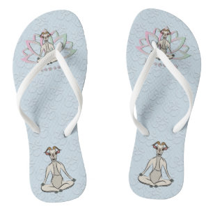 CUTE GOAT YOGA   Namaste GetYerGoat™ Teenslippers