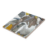 Cute Goats Cuddling Tegeltje (Zijkant)