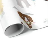 Cute Goats Farm Animals Cadeaupapier (Rol Hoek)