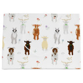 Cute Goats Farm Animals Groot Cadeauzakje (Voorkant)