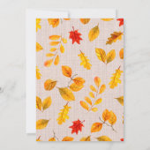 Cute Gobble Til je wiebeldag Kaart (Achterkant)